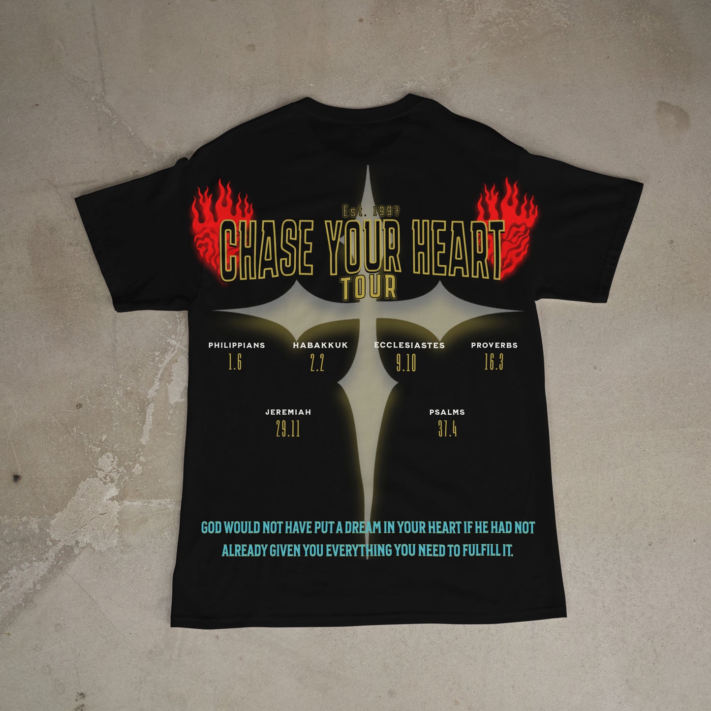 Chase Your Heart Tour Black